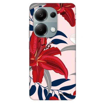 Obal pre Xiaomi Redmi Note 13 Pro 4G - Red Lily