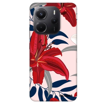 Obal pre Xiaomi Redmi Note 14 4G - Red Lily