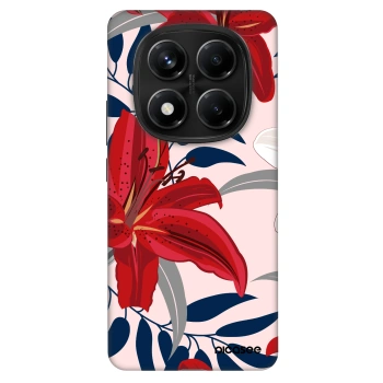 Obal pre Xiaomi Redmi Note 14 Pro 4G - Red Lily