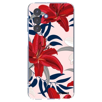 Picasee silikónový prehľadný obal pre Samsung Galaxy A17 5G - Red Lily