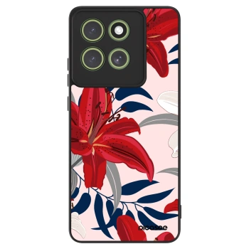 Obal pre Motorola Moto G86 Power 5G - Red Lily
