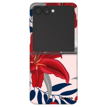 Obal pre Samsung Galaxy Z Flip7 5G - Red Lily
