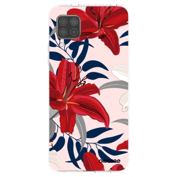 Picasee silikónový prehľadný obal pre Huawei P40 Lite - Red Lily