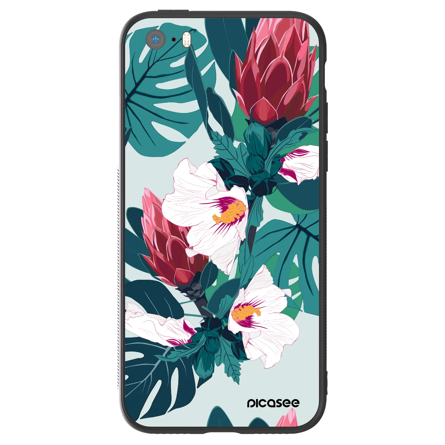 Picasee ULTIMATE CASE pro Apple iPhone 5/5S/SE - Rhododendron