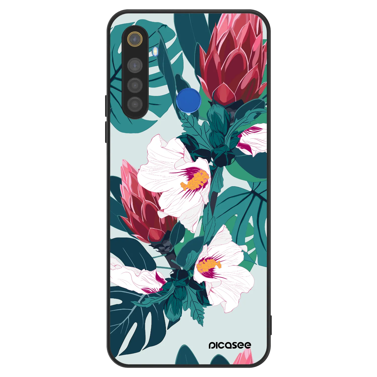 Picasee ULTIMATE CASE pro Realme 5 - Rhododendron