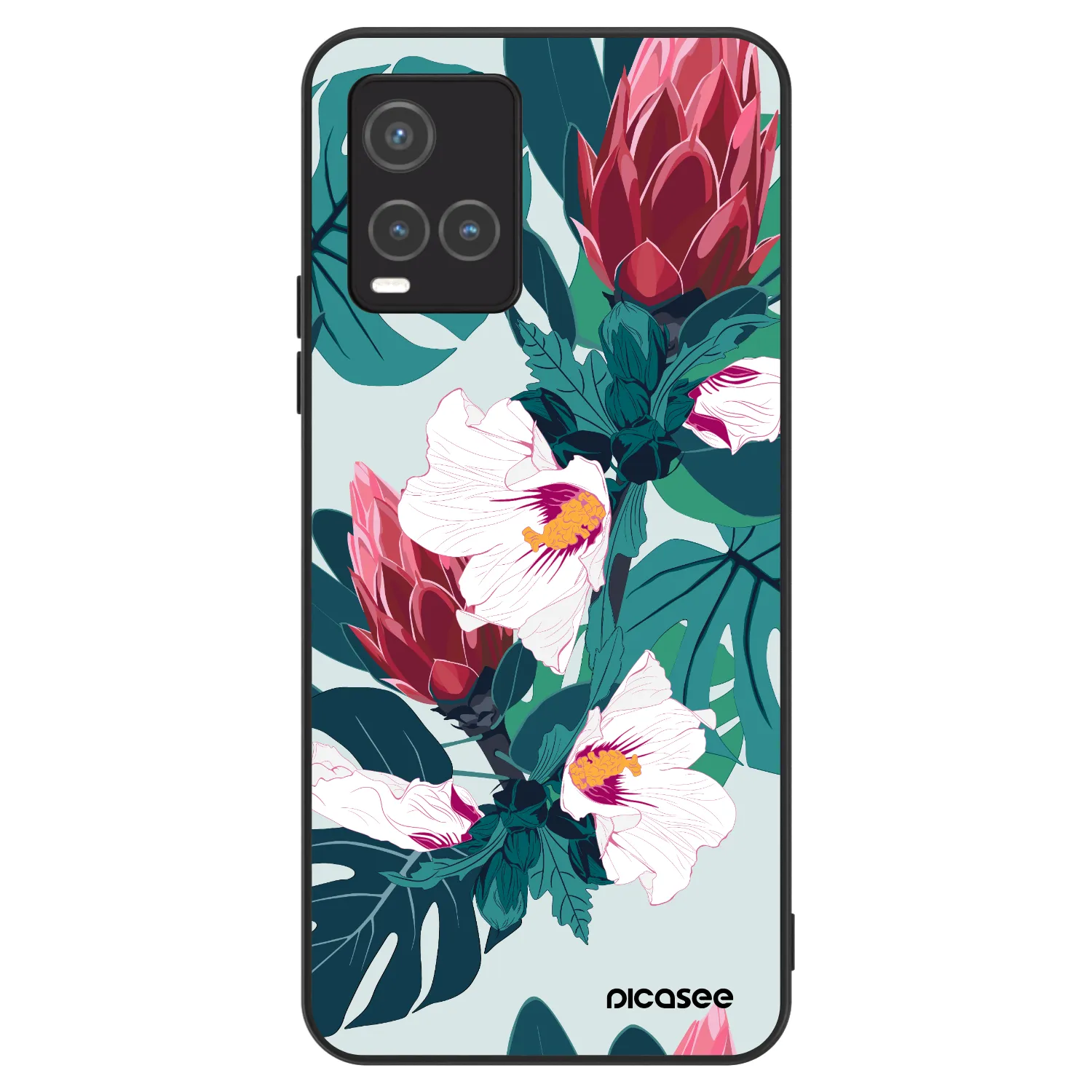Picasee ULTIMATE CASE pro Vivo Y33s - Rhododendron
