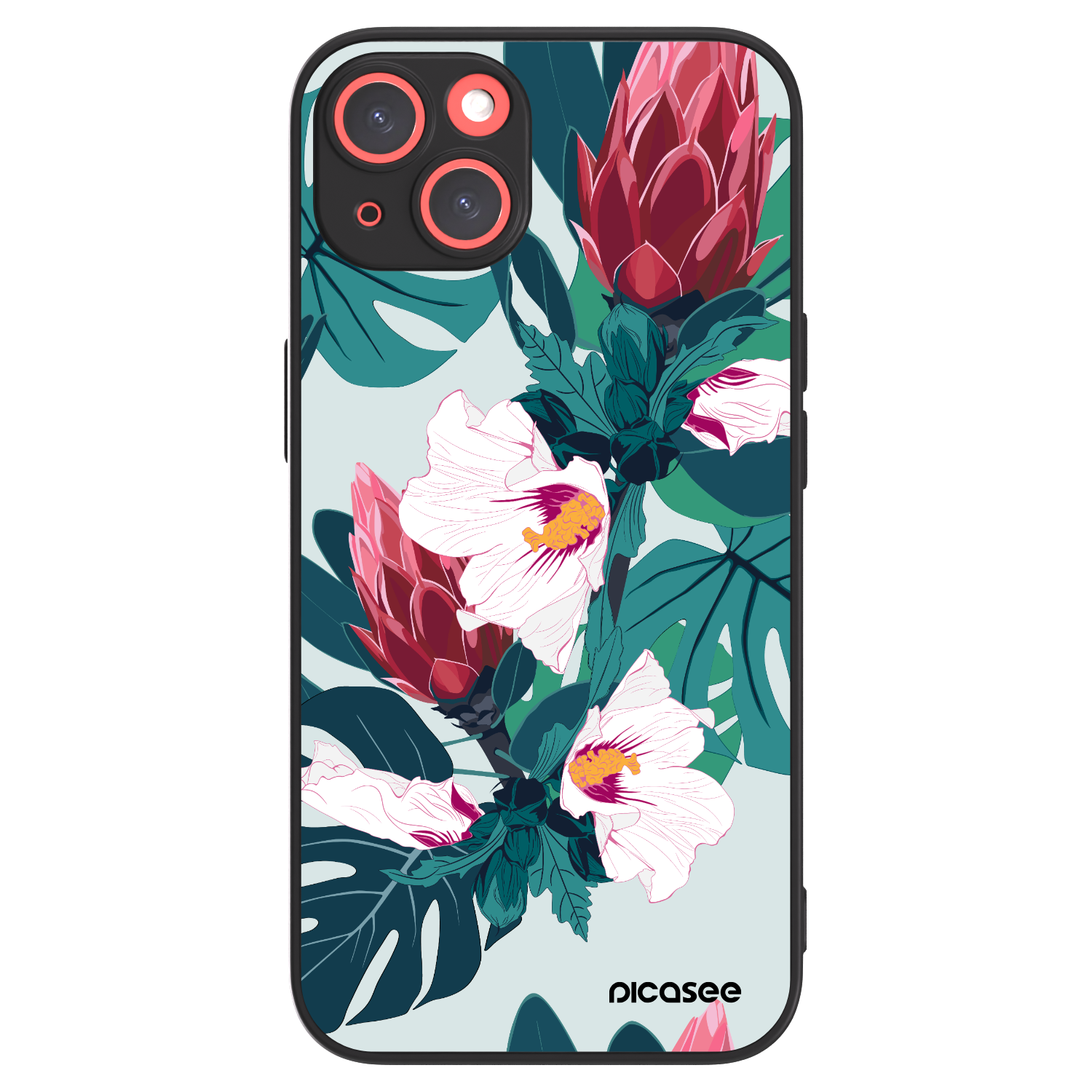 Picasee ULTIMATE CASE MagSafe pro Apple iPhone 13 - Rhododendron
