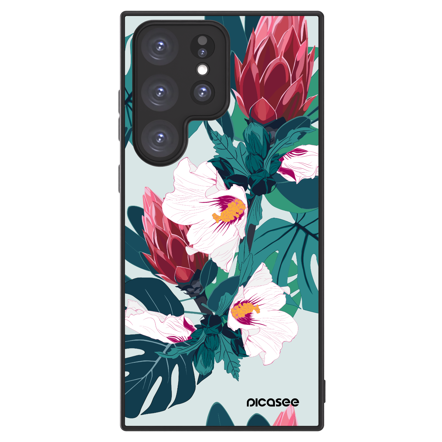 Picasee ULTIMATE CASE pro Samsung Galaxy S23 Ultra 5G - Rhododendron