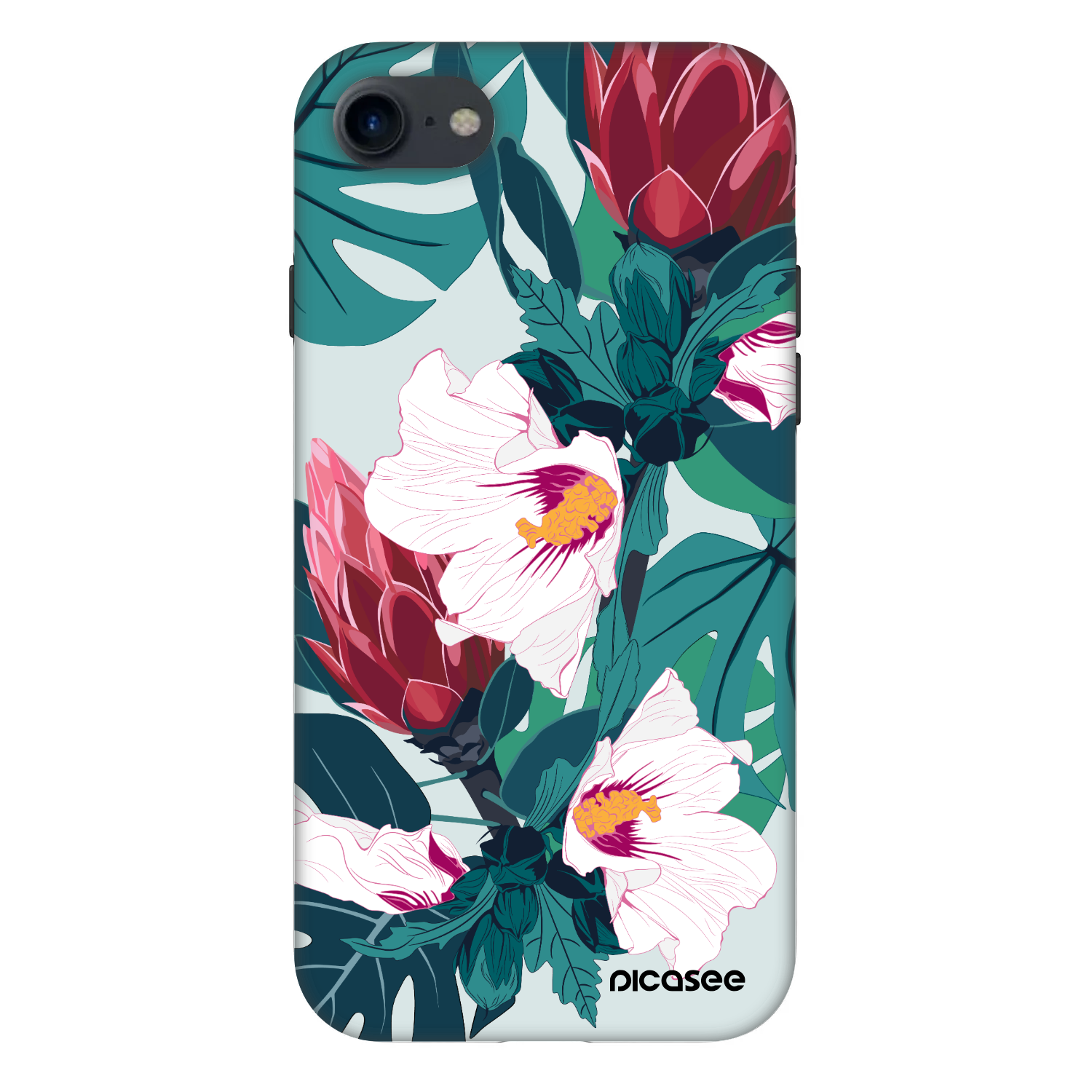 Picasee Fashion Case pre Apple iPhone SE 2022 - Rhododendron