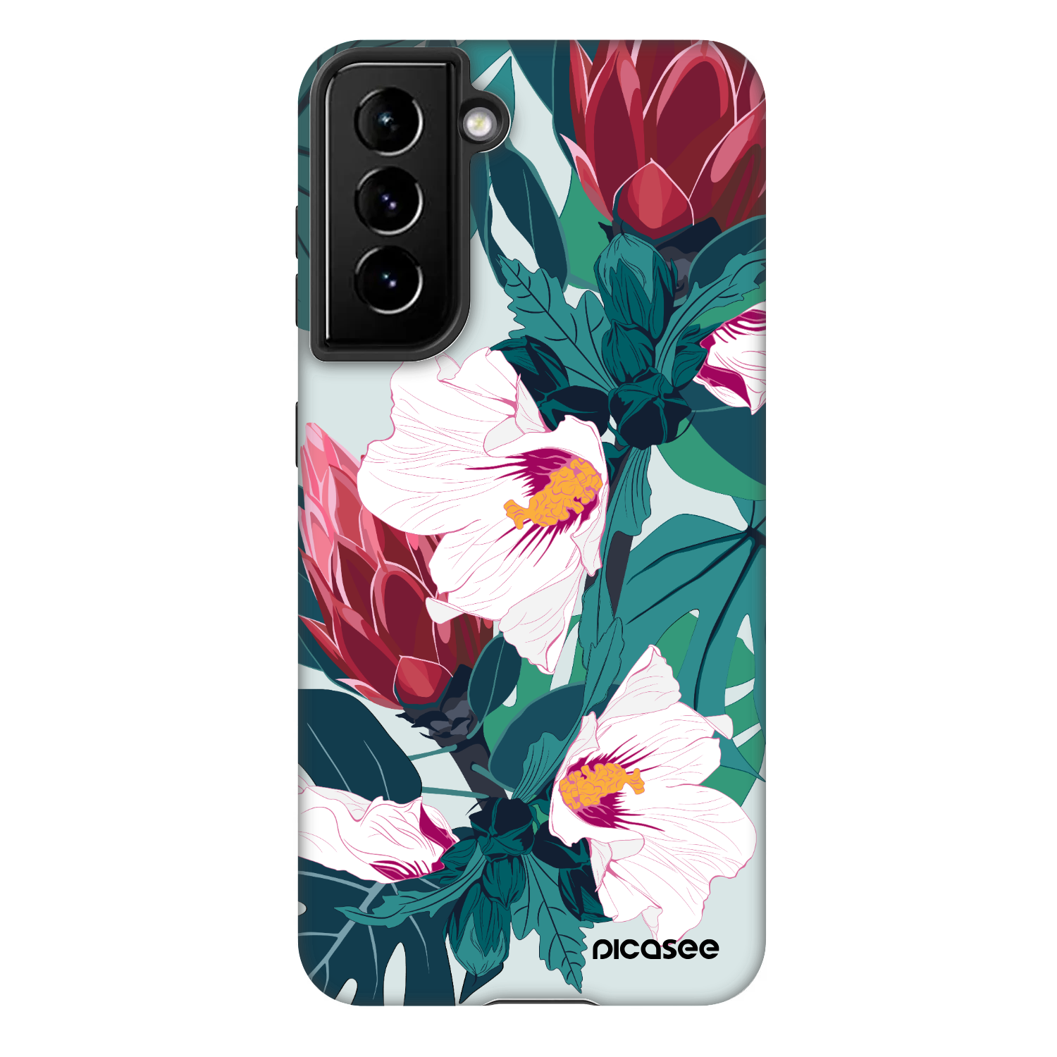 Picasee Fashion Case pre Samsung Galaxy S22 5G - Rhododendron