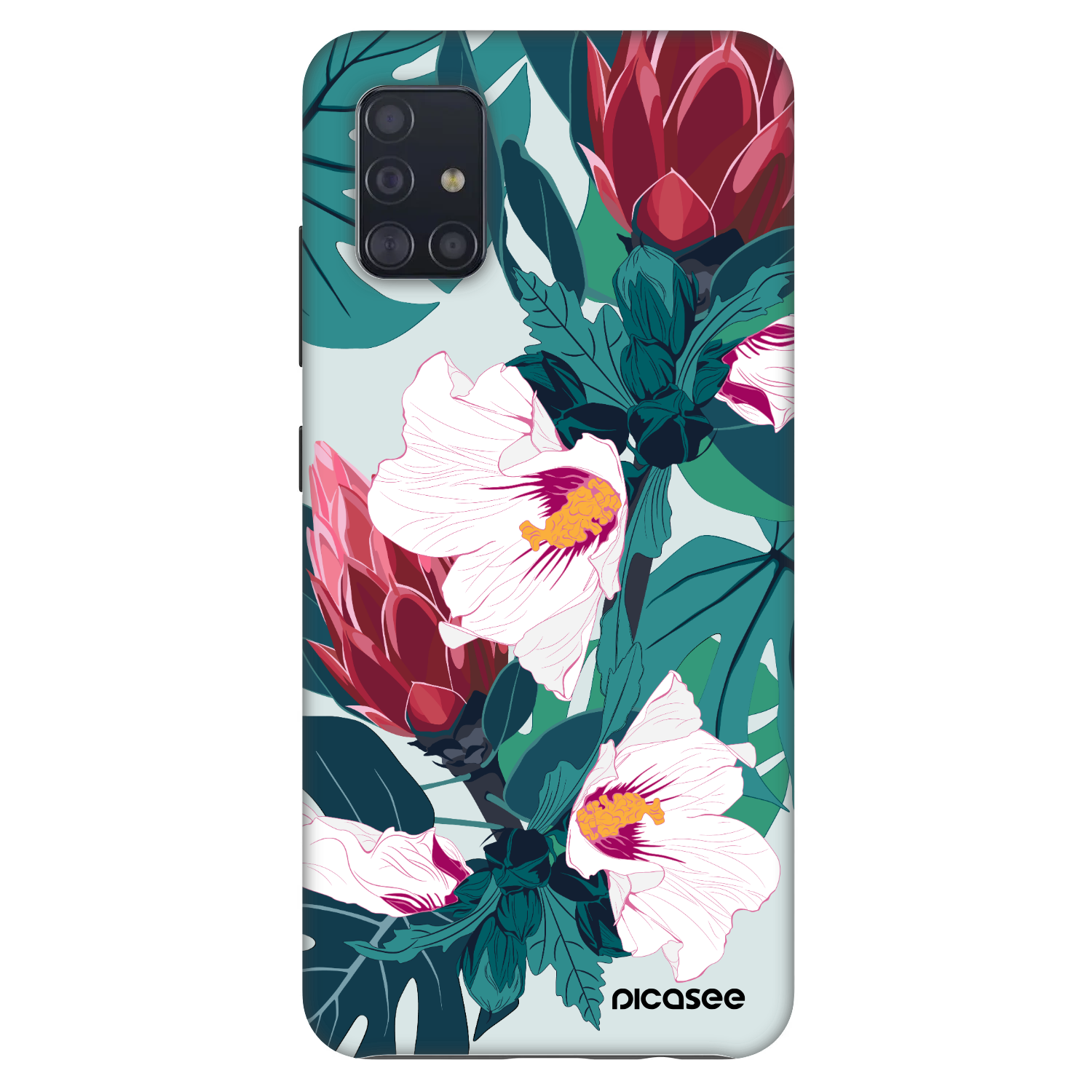 Picasee Fashion Case pre Samsung Galaxy A51 A515F - Rhododendron