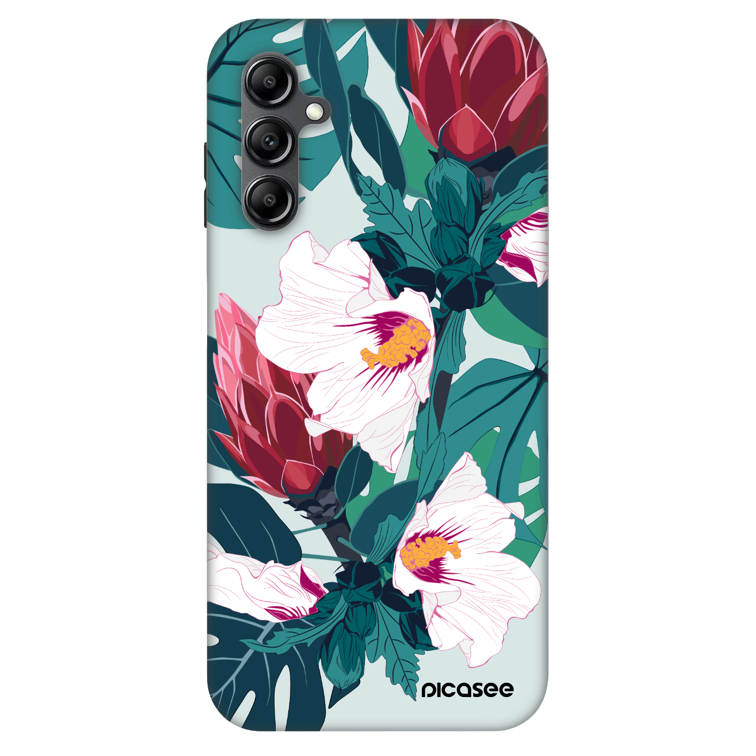 Picasee Fashion Case pre Samsung Galaxy A14 4G A145R - Rhododendron