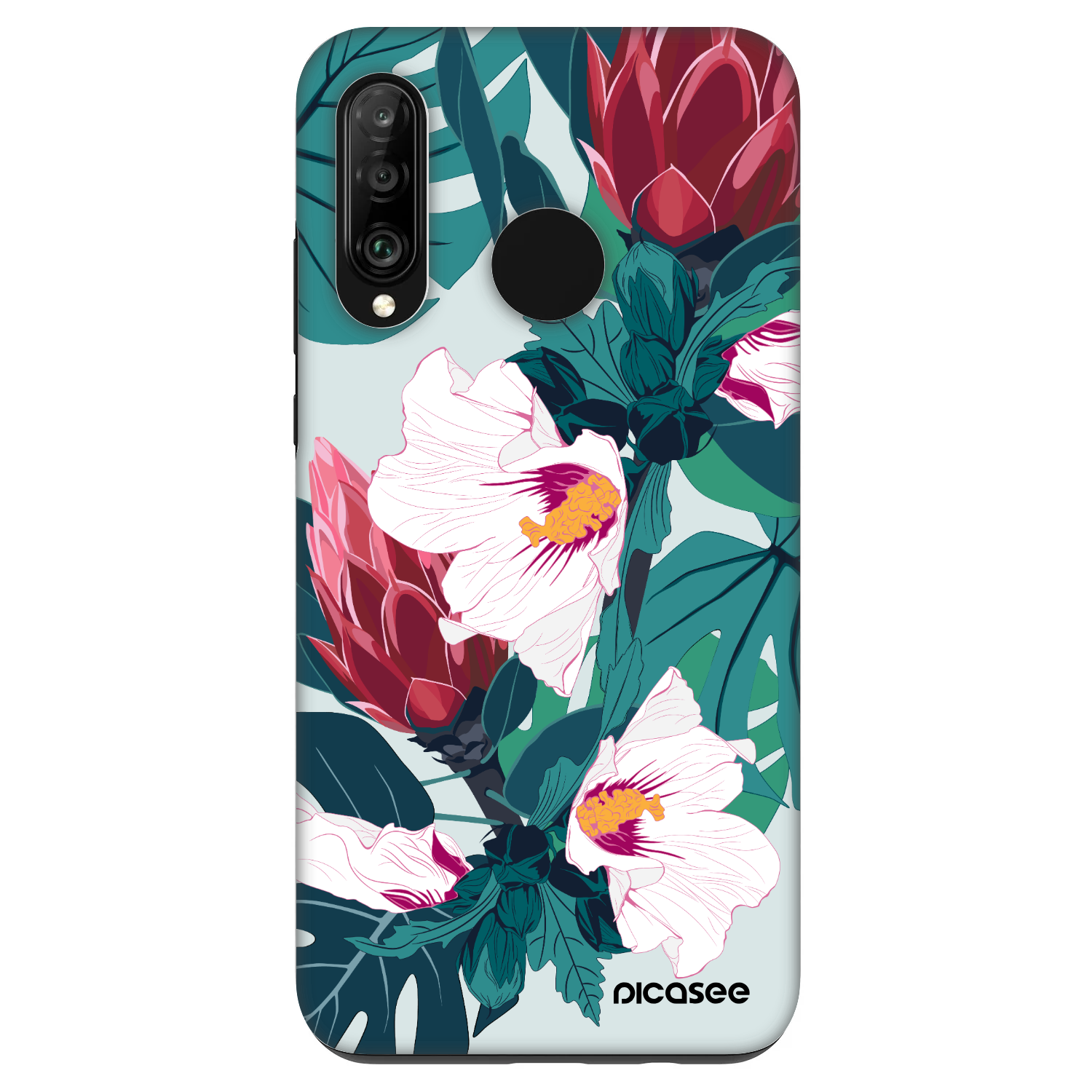 Picasee Fashion Case pre Huawei P30 Lite - Rhododendron