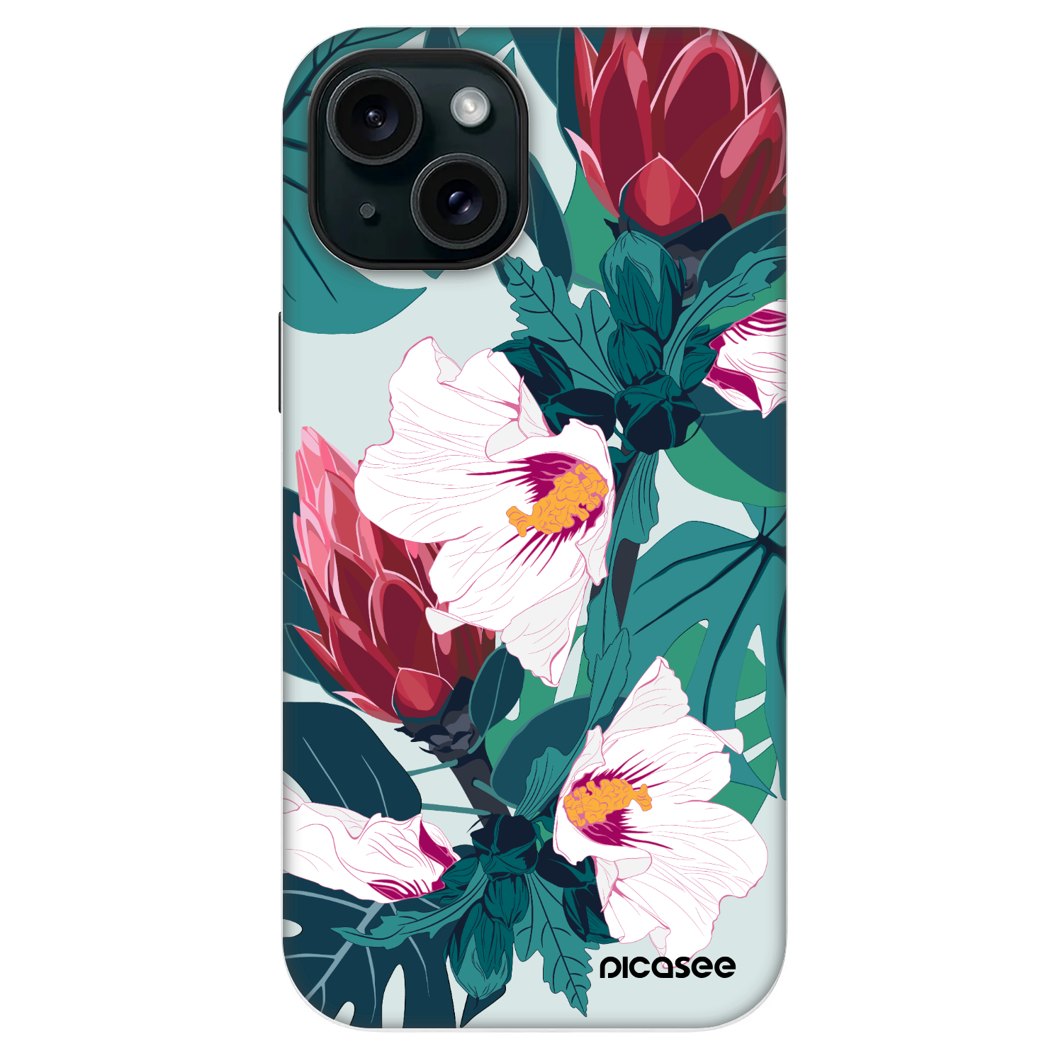 Picasee Fashion Case MagSafe pre Apple iPhone 13 - Rhododendron