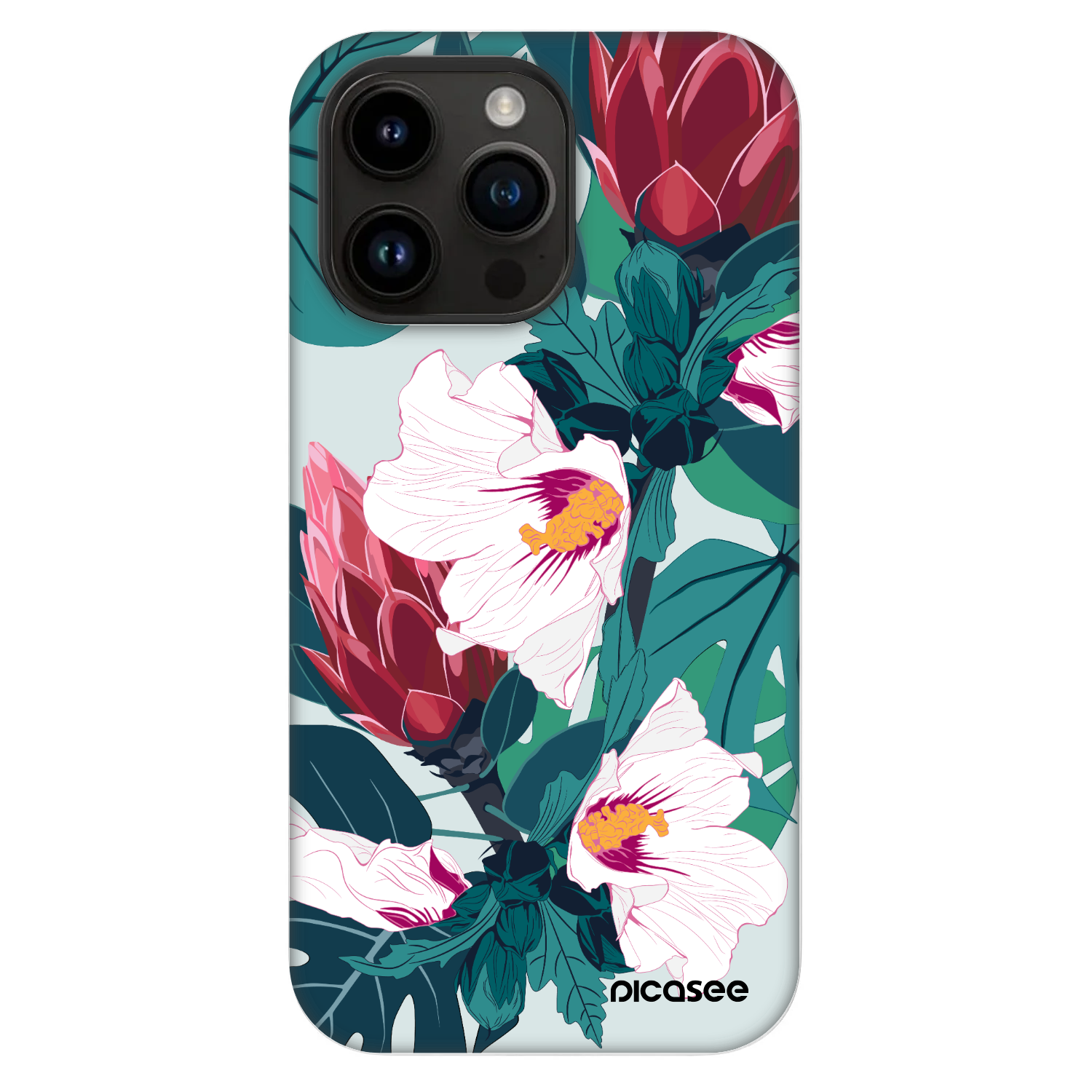 Picasee Fashion Case MagSafe pre Apple iPhone 14 Pro Max - Rhododendron