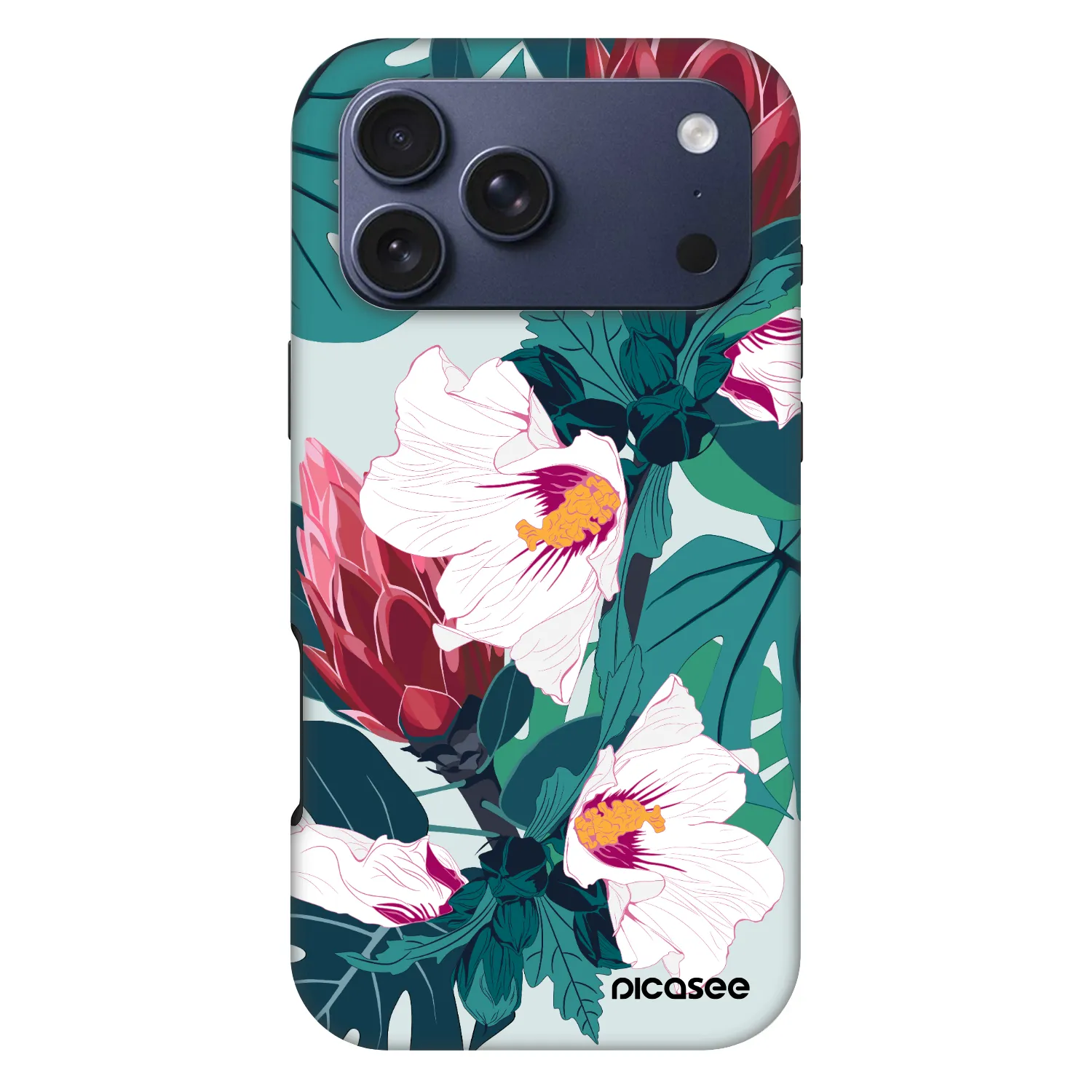 Picasee Fashion Case MagSafe pre Apple iPhone 18 Pro Max - Rhododendron
