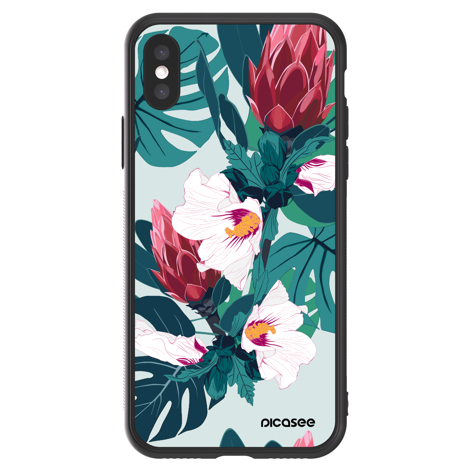 Picasee ULTIMATE CASE pro Apple iPhone X/XS - Rhododendron