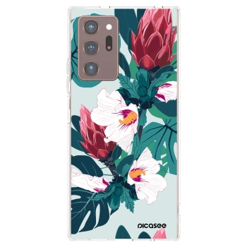 Picasee silikónový prehľadný obal pre Samsung Galaxy Note 20 Ultra - Rhododendron