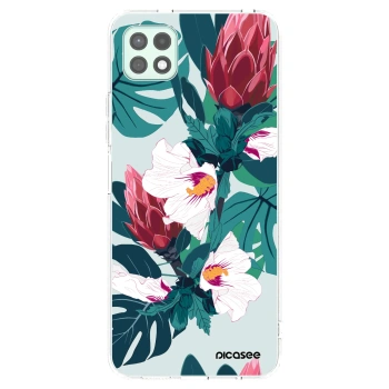 Picasee silikónový prehľadný obal pre Samsung Galaxy A22 A226B 5G - Rhododendron
