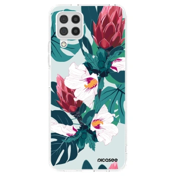 Picasee silikónový prehľadný obal pre Samsung Galaxy A22 A225F 4G - Rhododendron