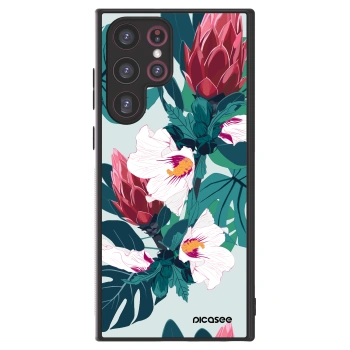 Picasee ULTIMATE CASE PowerShare pro Samsung Galaxy S22 Ultra 5G - Rhododendron