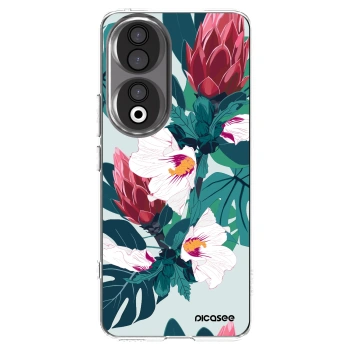 Picasee silikónový prehľadný obal pre Honor 90 5G - Rhododendron