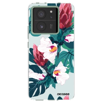 Picasee silikónový prehľadný obal pre Xiaomi 13T Pro - Rhododendron