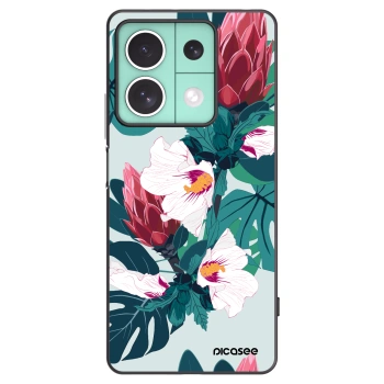 Picasee silikónový čierny obal pre Xiaomi Redmi Note 13 5G - Rhododendron