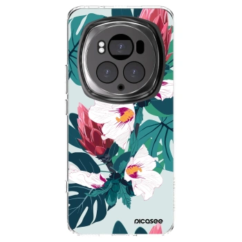 Picasee silikónový prehľadný obal pre Honor Magic6 Pro - Rhododendron