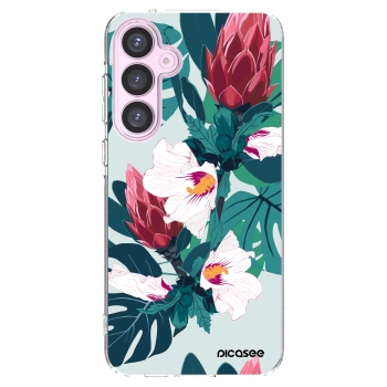 Picasee silikónový prehľadný obal pre Samsung Galaxy A55 5G A556B - Rhododendron