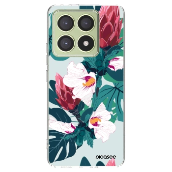 Picasee silikónový prehľadný obal pre Xiaomi 14T - Rhododendron