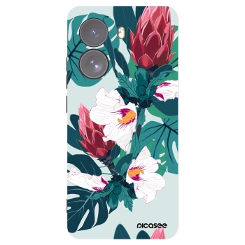 Picasee silikónový čierny obal pre Xiaomi Poco X7 - Rhododendron