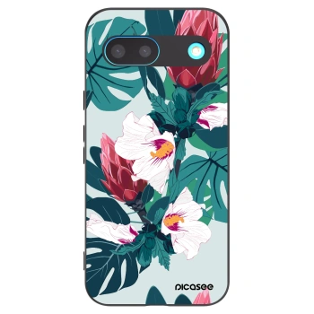 Picasee silikónový čierny obal pre Google Pixel 8 - Rhododendron