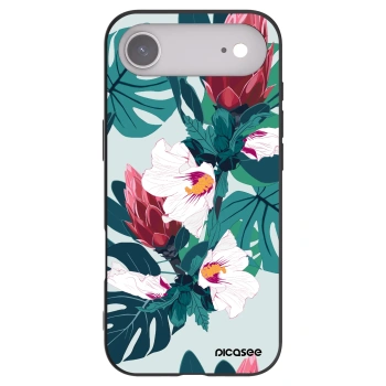 Picasee silikónový čierny obal pre Apple iPhone Air - Rhododendron