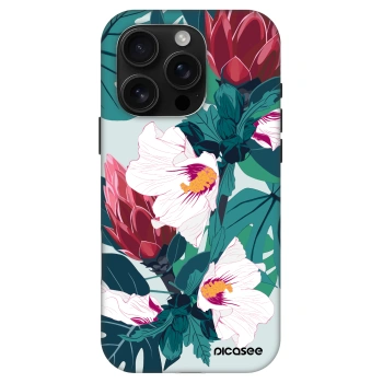 Picasee Fashion Case MagSafe pre Apple iPhone 16 Pro - Rhododendron