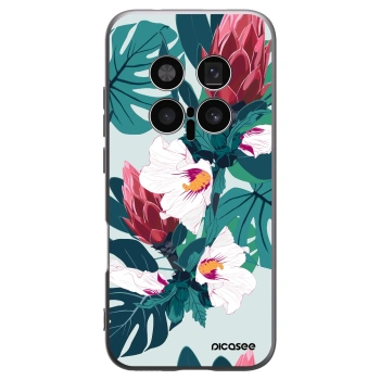 Picasee silikónový čierny obal pre Honor Magic8 Pro 5G - Rhododendron