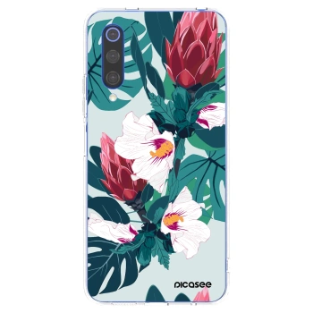 Picasee silikónový prehľadný obal pre Xiaomi Mi 9 SE - Rhododendron