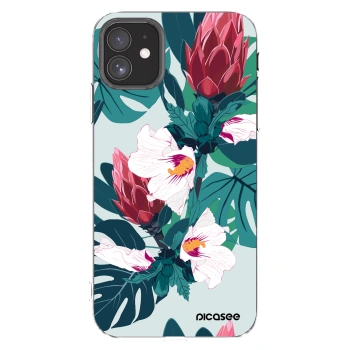 Picasee silikónový prehľadný obal pre Apple iPhone 11 - Rhododendron