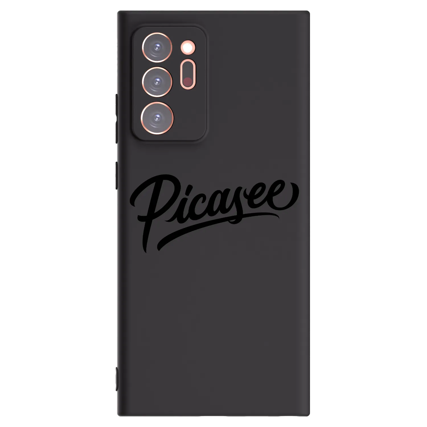 Picasee silikónový čierny obal pre Samsung Galaxy Note 20 Ultra - Picasee - old logo - black