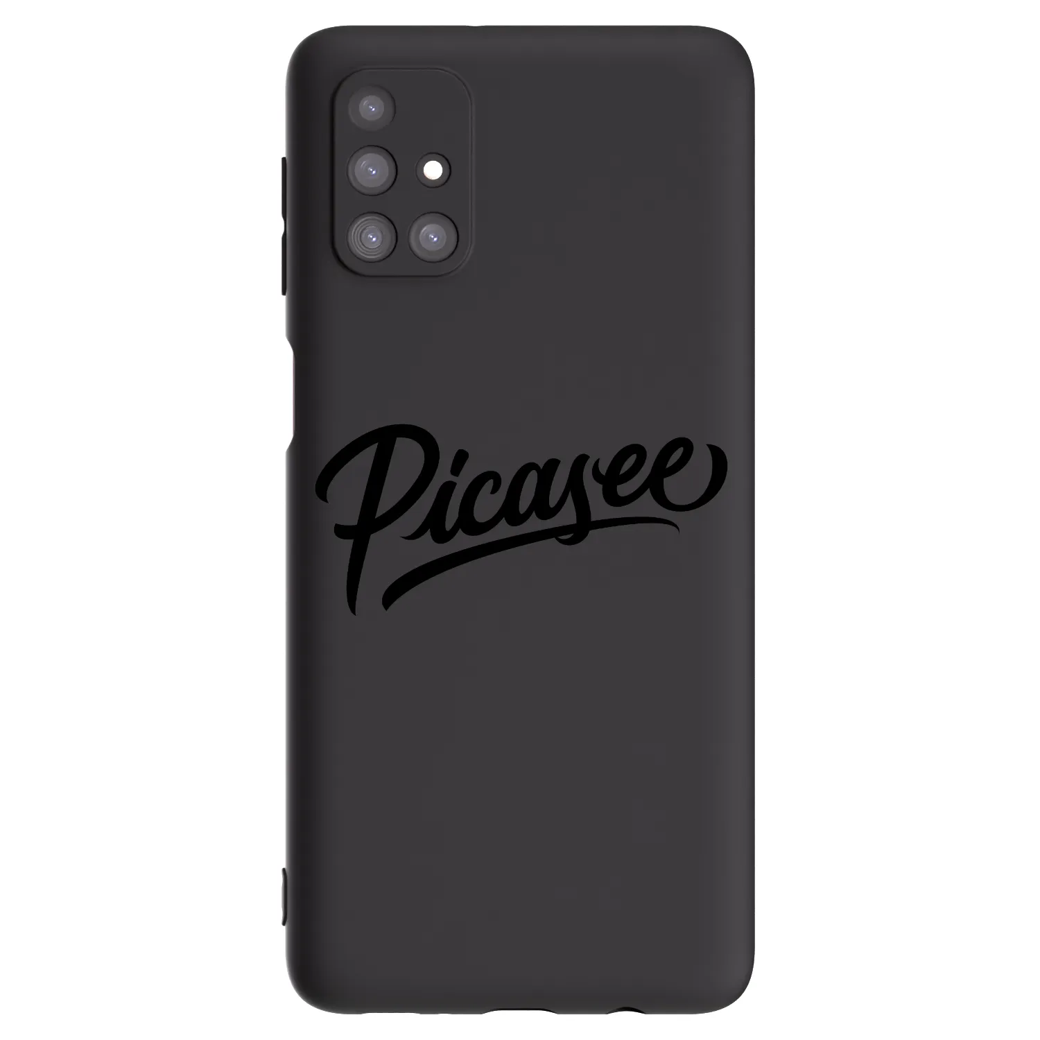 Picasee silikónový čierny obal pre Samsung Galaxy M31s - Picasee - old logo - black