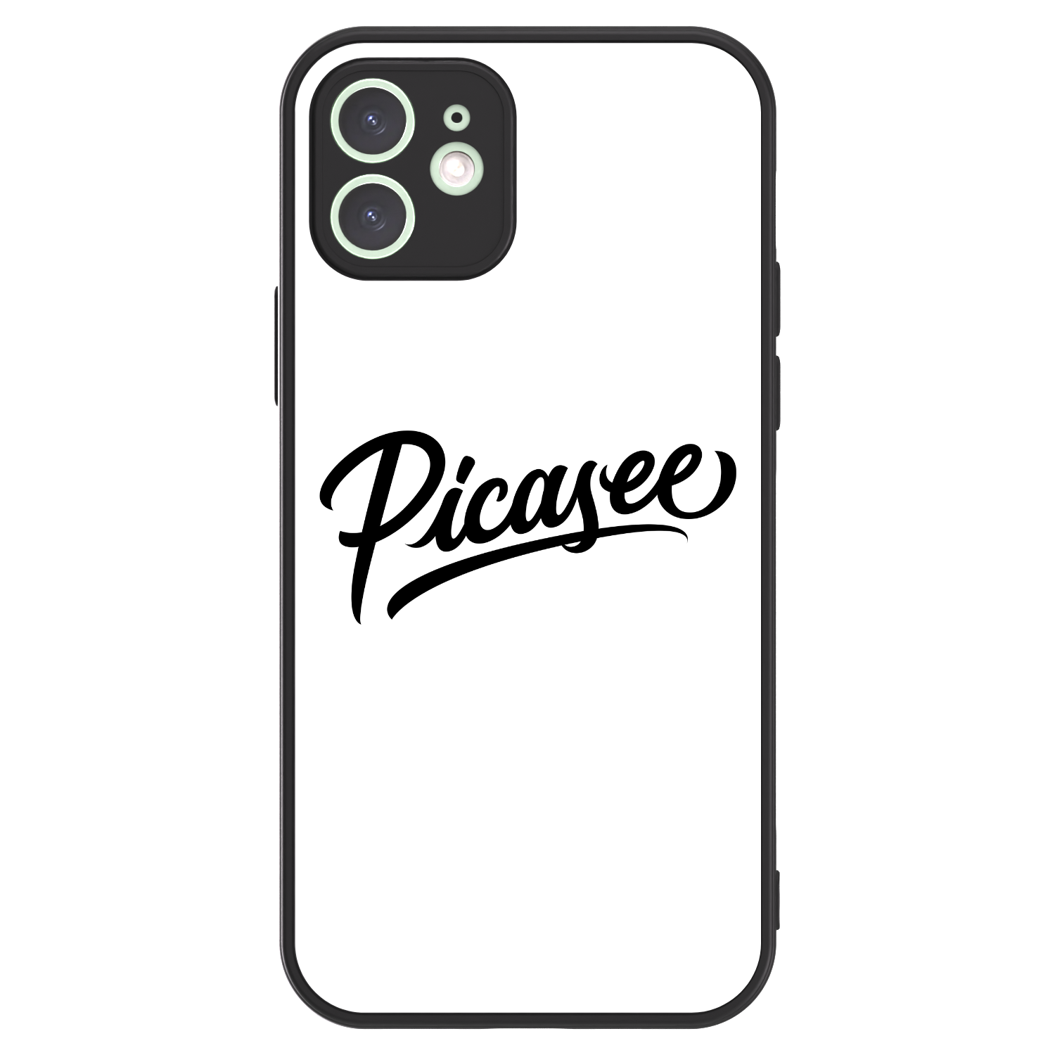 Picasee ULTIMATE CASE pro Apple iPhone 12 - Picasee - old logo - black