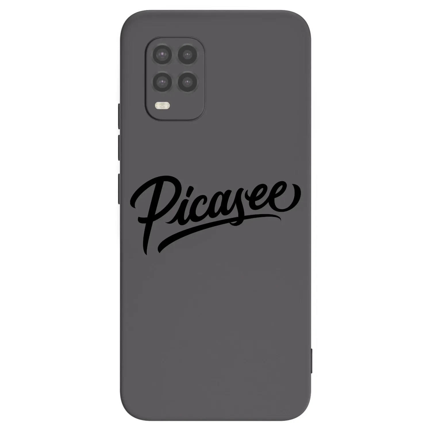 Picasee silikónový čierny obal pre Xiaomi Mi 10 Lite - Picasee - old logo - black