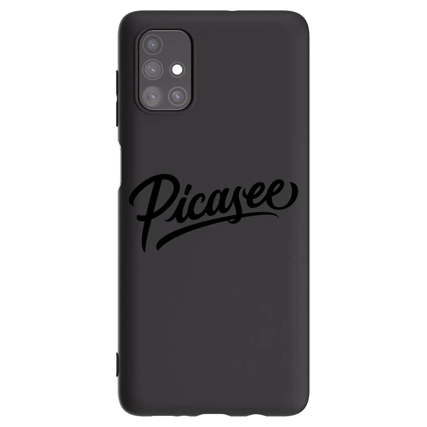 Picasee silikónový čierny obal pre Samsung Galaxy M51 M515F - Picasee - old logo - black