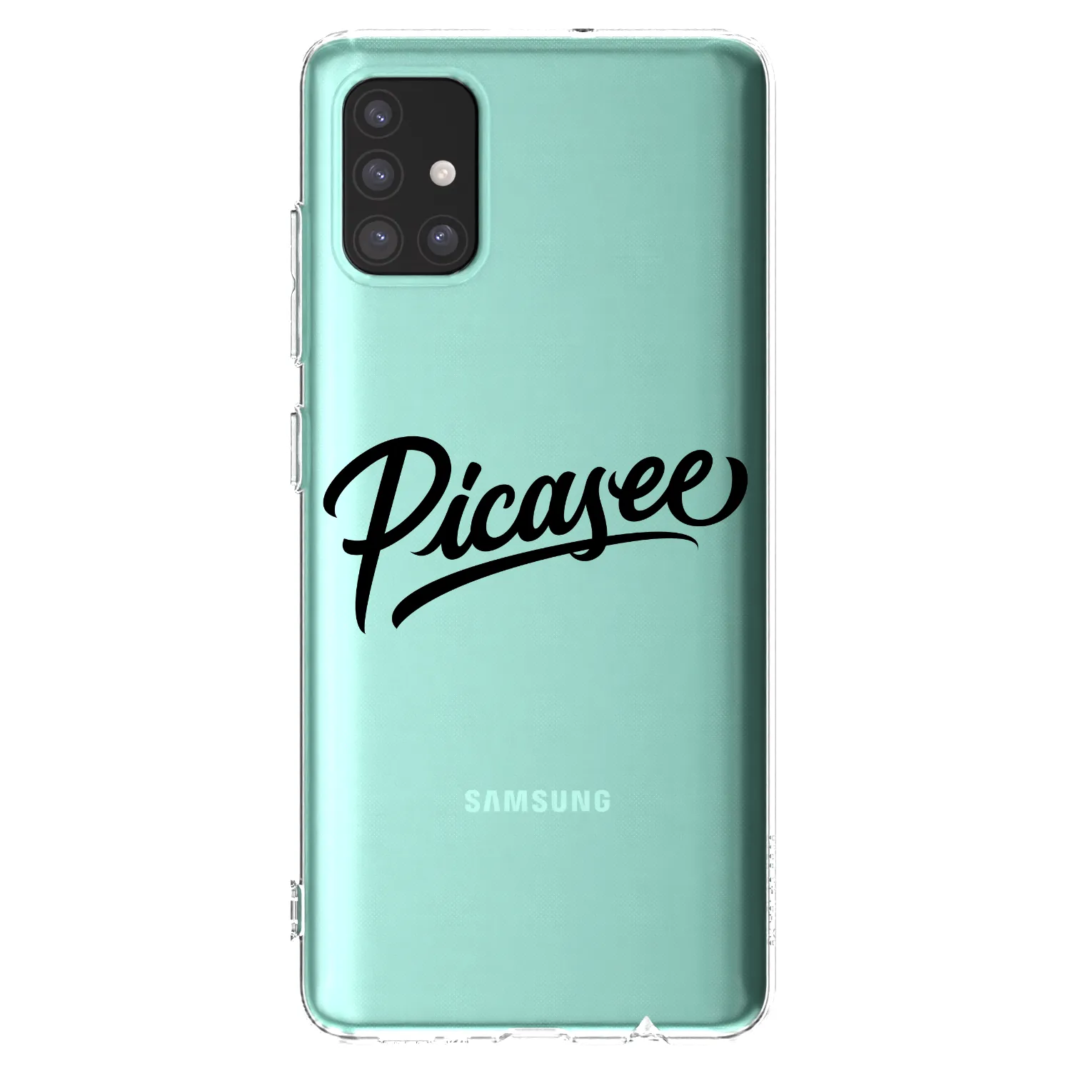 Picasee silikónový prehľadný obal pre Samsung Galaxy M51 M515F - Picasee - old logo - black