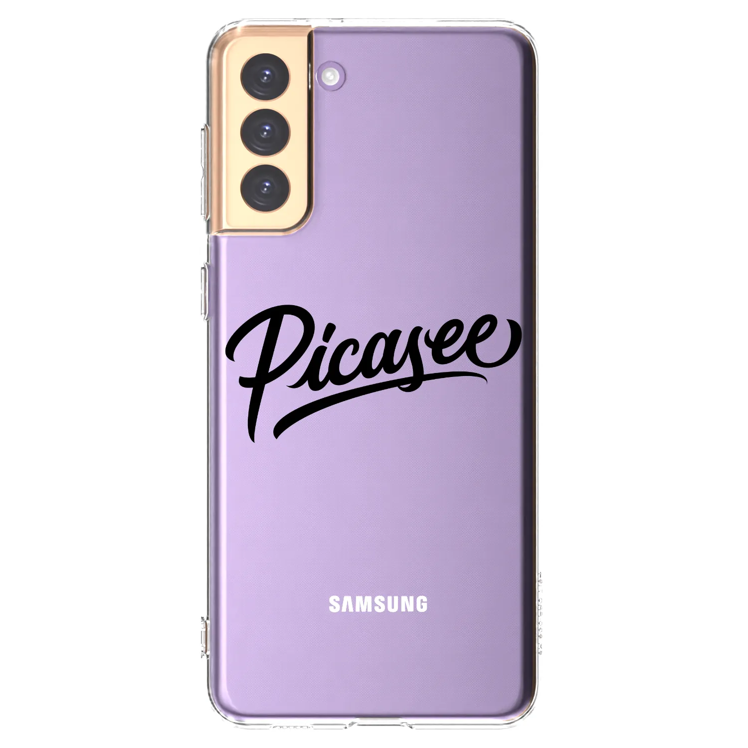 Picasee silikónový prehľadný obal pre Samsung Galaxy S21+ 5G G996F - Picasee - old logo - black