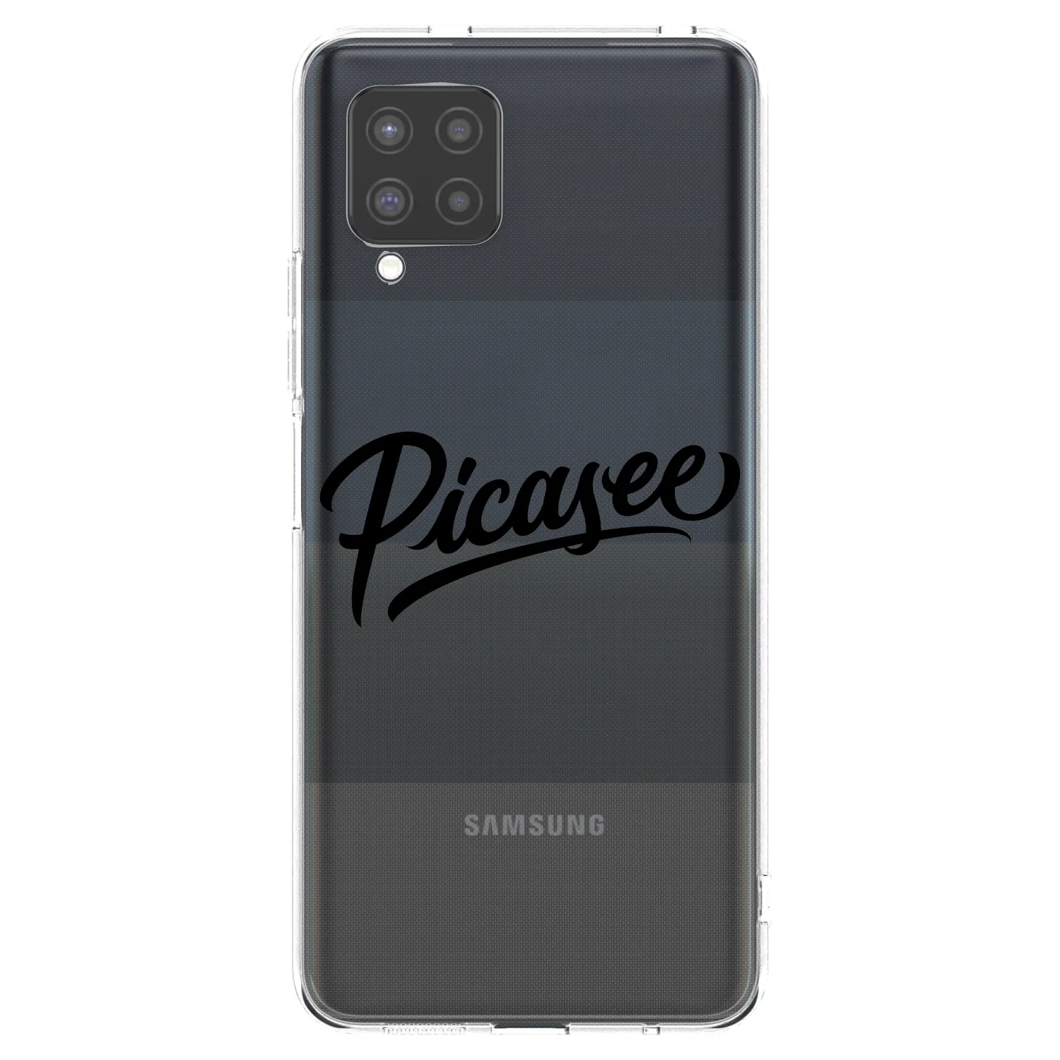 Picasee silikónový prehľadný obal pre Samsung Galaxy A42 A426B - Picasee - old logo - black