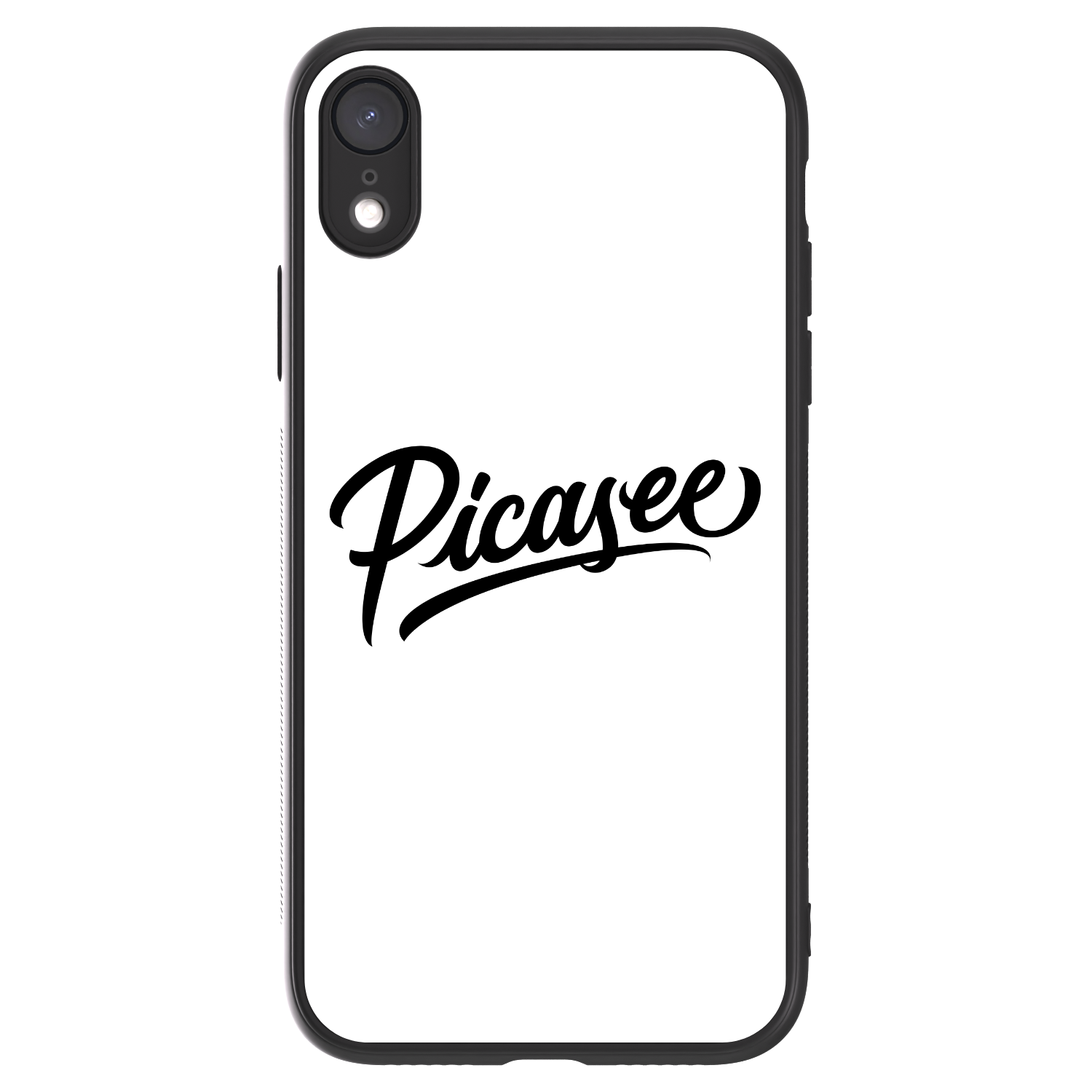 Picasee ULTIMATE CASE pro Apple iPhone XR - Picasee - old logo - black