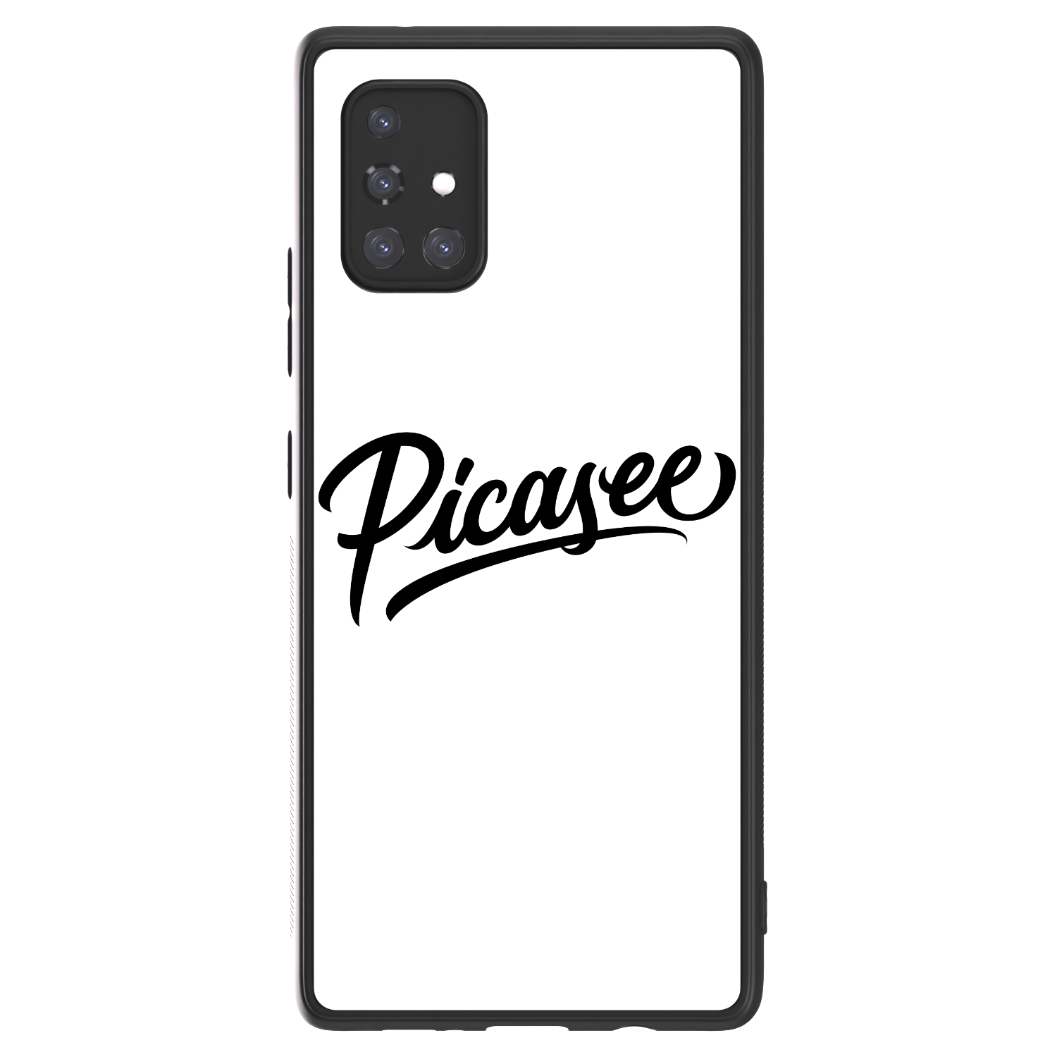 Picasee ULTIMATE CASE pro Samsung Galaxy A71 A715F - Picasee - old logo - black