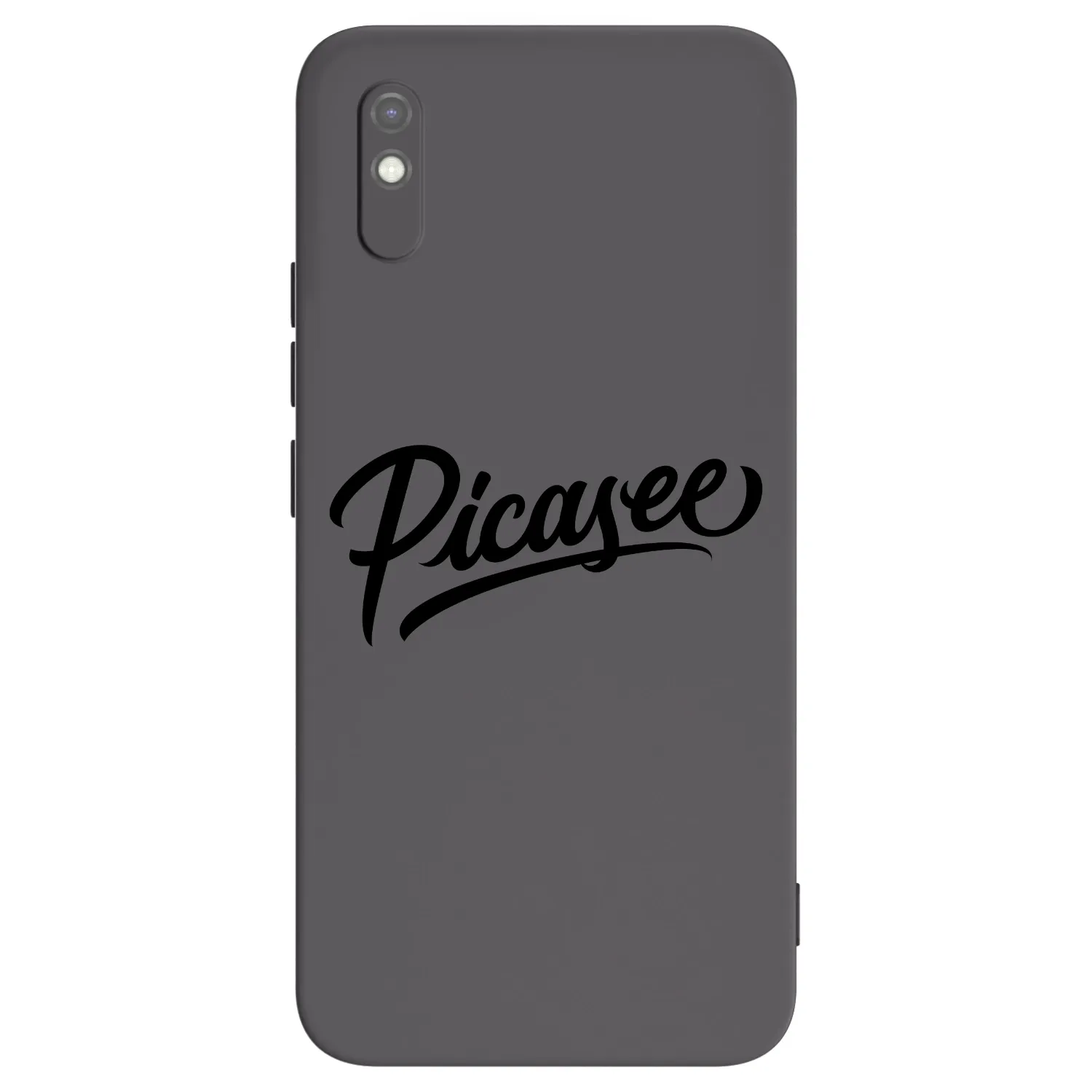 Picasee silikónový čierny obal pre Xiaomi Redmi 9AT - Picasee - old logo - black