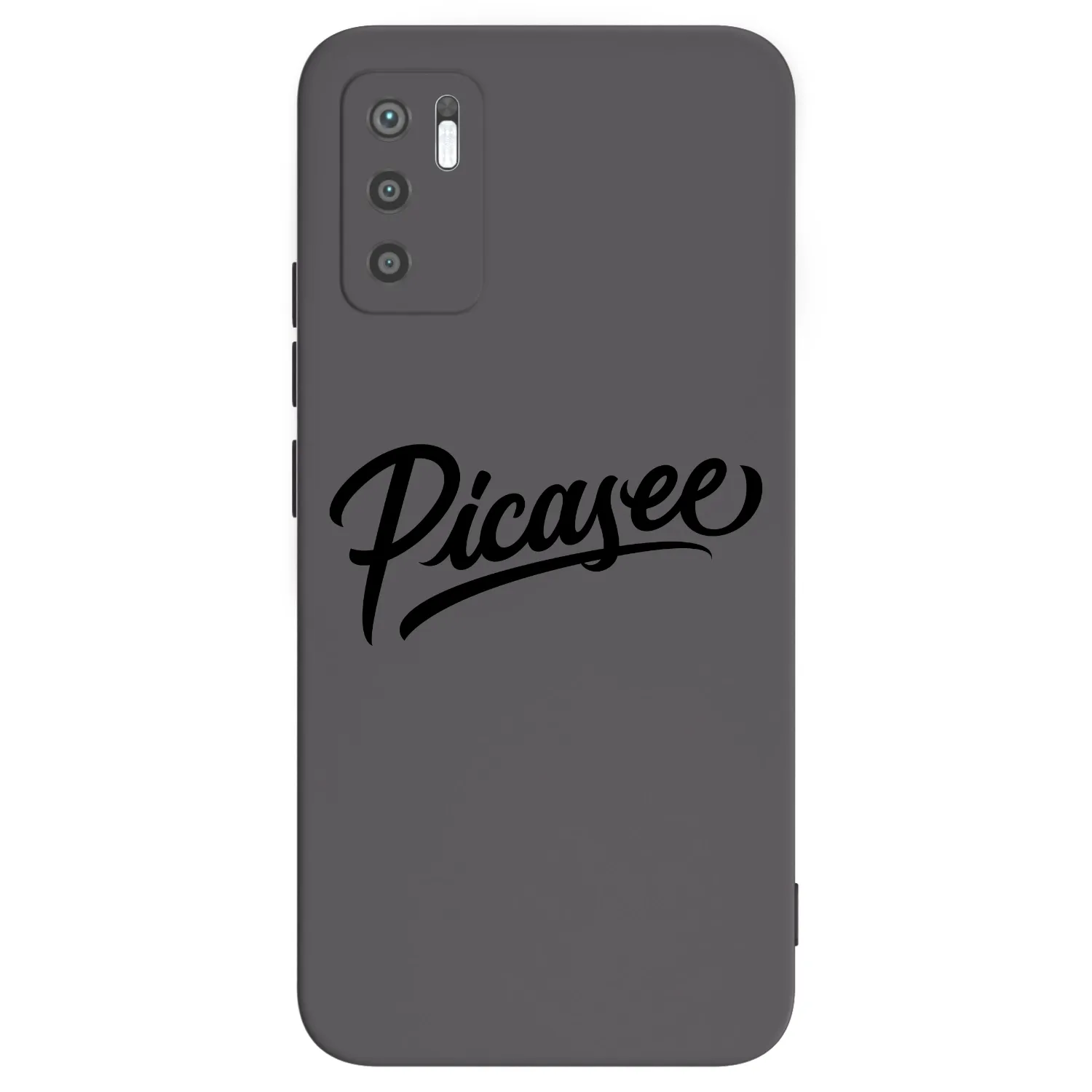 Picasee silikónový čierny obal pre Xiaomi Redmi Note 10 5G - Picasee - old logo - black